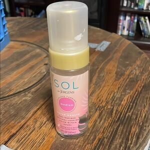 SOL by Jergens Sunless Tanning Water Mousse New